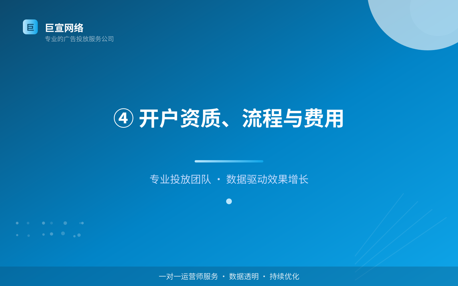 ④ 开户资质、流程与费用（开户流程图解）